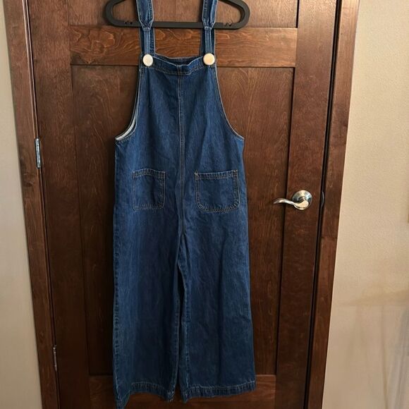 Womens Denim Overalls - Picture 1 of 7